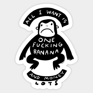 One Fucking Banana - JoKoBo Sticker